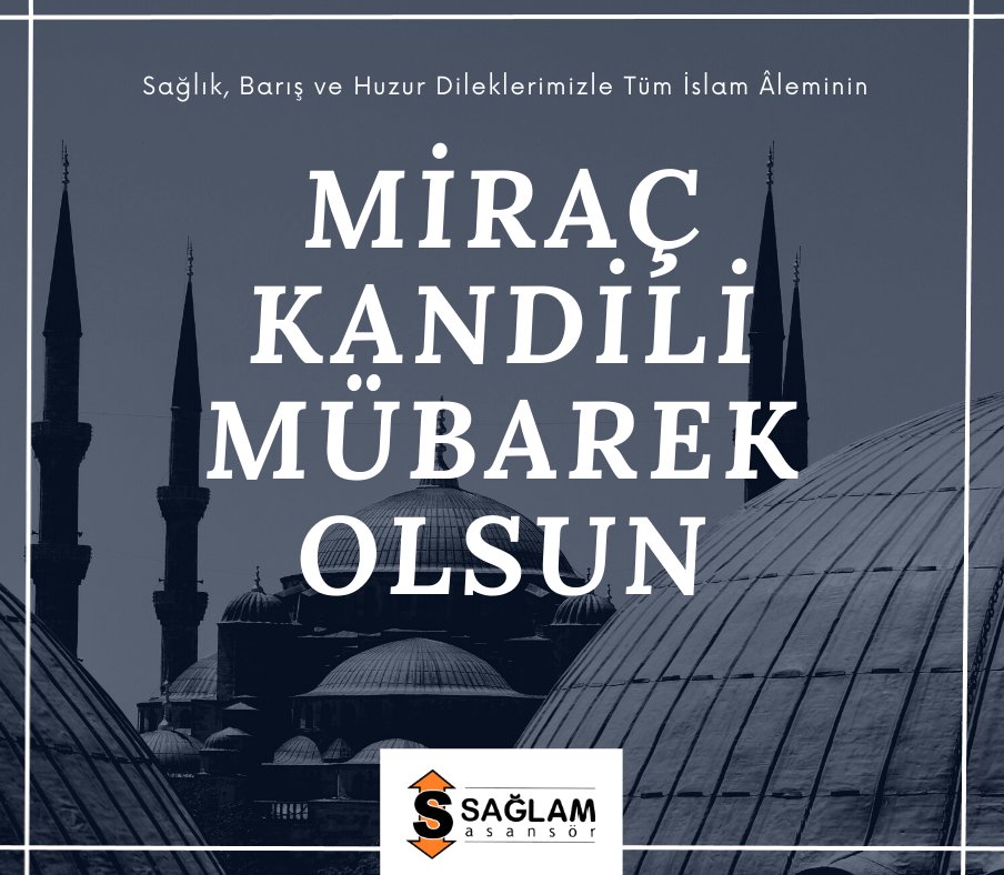 Sağlık, Barış ve Huzur Dileklerimizle Tüm İslam Aleminin Miraç Kandili Mübarek olsun.
#saglamasansor
#denizli
