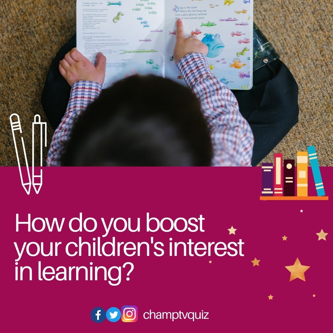 champtvquiz's tweet photo. Children deserve the best when it comes to learning.
Constantly encourage your children to learn and watch them become smarter and intelligent.
.
.
.
#champtvquiz #children #learning #encourage #champtv #constantly #intelligence #opadalworks #opadaltv #PricelessGame #dmholdings https://t.co/kHWFJhZabI