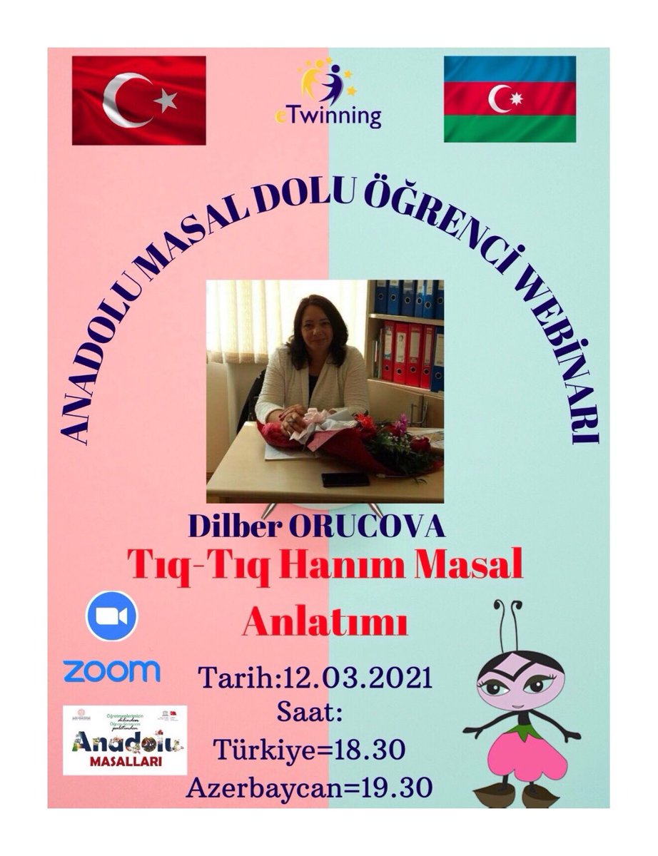 Heyecanla bekliyoruz 🥰
<a href="/DoluMasal/">Anadolu Masal Dolu</a> <a href="/mebanadolumasal/">MEB ÖYGM Anadolu Masalları</a>