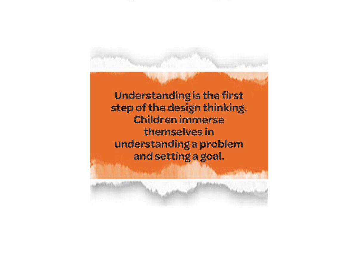 ican_Imagineerz's tweet image. Design Thinking is a creative problem-solving process that starts with empathy. 

Step 1 is all about understanding the problem, building empathy for the user, and setting a goal. 🧐🤨🤔❤️💭
#designthinkingforkids #imagineerzlearning