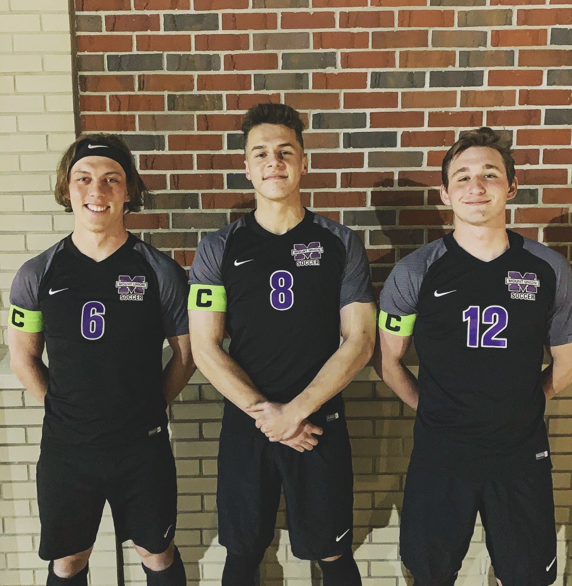 Time to introduce our captains for the upcoming season. Austin Overy (Sr.), Rylan Wikle (Jr.), and Colton Priester (Sr.) will be wearing the armbands and leading our team this spring. Congratulations!