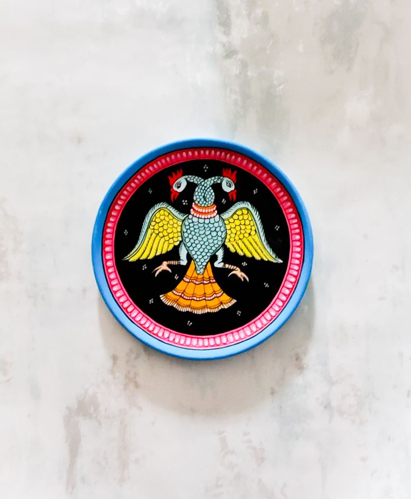 jharonkaindia's tweet image. JHARONKA.COM
#handcrafted #jharonka #suitsets #home #accessories  Ganda Bhairava Wall Plate 
Shop Handcrafted Products Here: shortlink.store/uMdj2QbJda