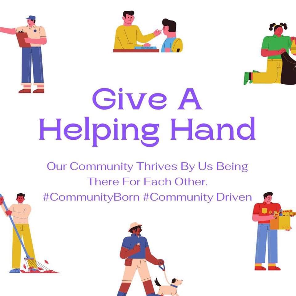 Help Someone Today, Uplifting Our Community One Helping Hand At A Time 💜 #RebuildingHope #nonprofit #Ohio #communitysupport #BlackOwnedBusiness