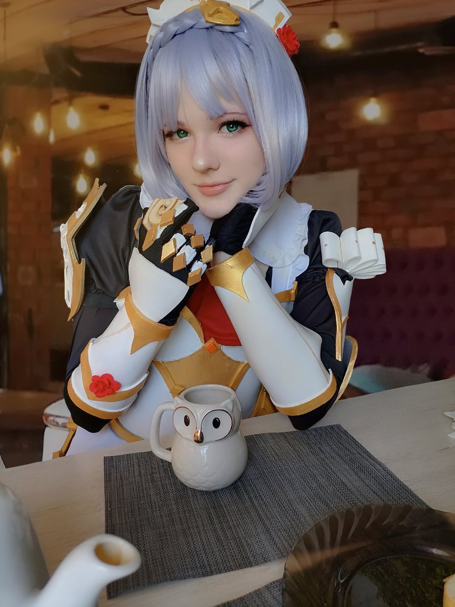 _Caidu_'s tweet photo. I hope you enjoy my Noelle cosplay

You seem tired. Would you like some tea? I'll brew you some. Do you take sugar? One cube, or two? 

@Xwides 
#genshinimpact #Noelle #cosplay #game #anime #геншинимпакт #аниме #Ноэль #геншинимпакткосплей #GenshinImpactcosplay https://t.co/JQ0iEDhz0q