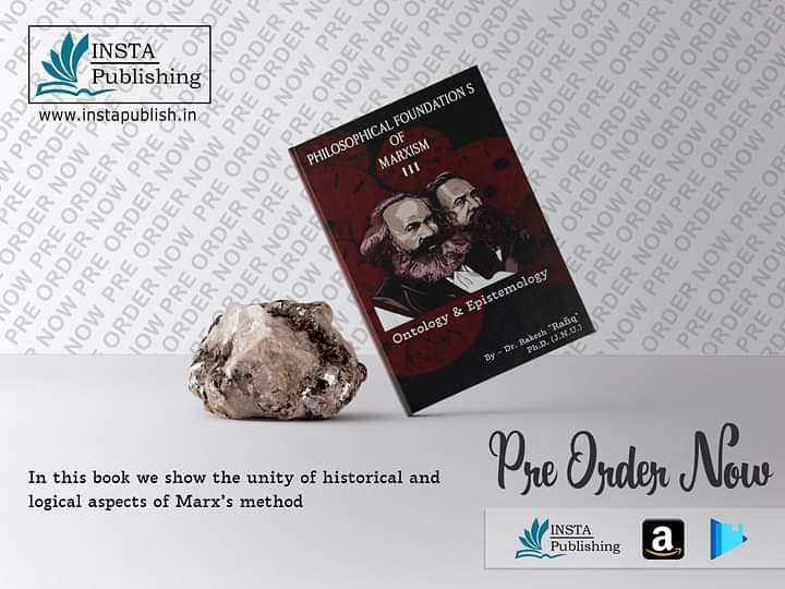 PublishInsta's tweet photo. Book, Philosophical foundation’s of Marxism by Dr. Rakesh Rafiq  is available for PRE-ORDER NOW. Check Insta Publish Store for Printed book.
Instapublishing: https://t.co/GW5VtFvuR6 

#instapublishing#Philosophica #foundation_s  #of #Marxism #Dr_Rakesh_Rafiq #English #Non_Fiction https://t.co/KmkZNGtc5P