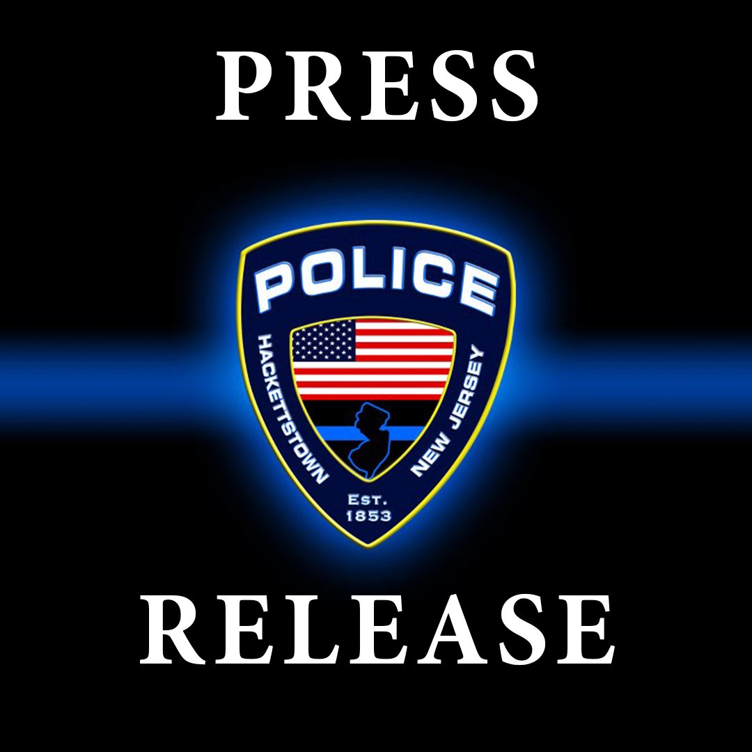 Hackettstown Police tweet media
