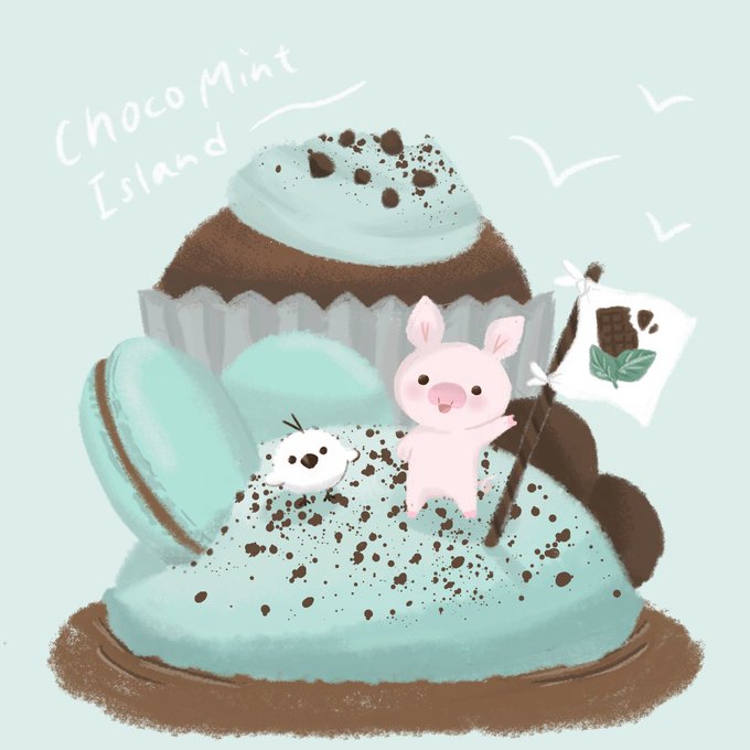 チョコミントの日のtwitterイラスト検索結果 チョコミントの日のtwitterイラスト検索結果