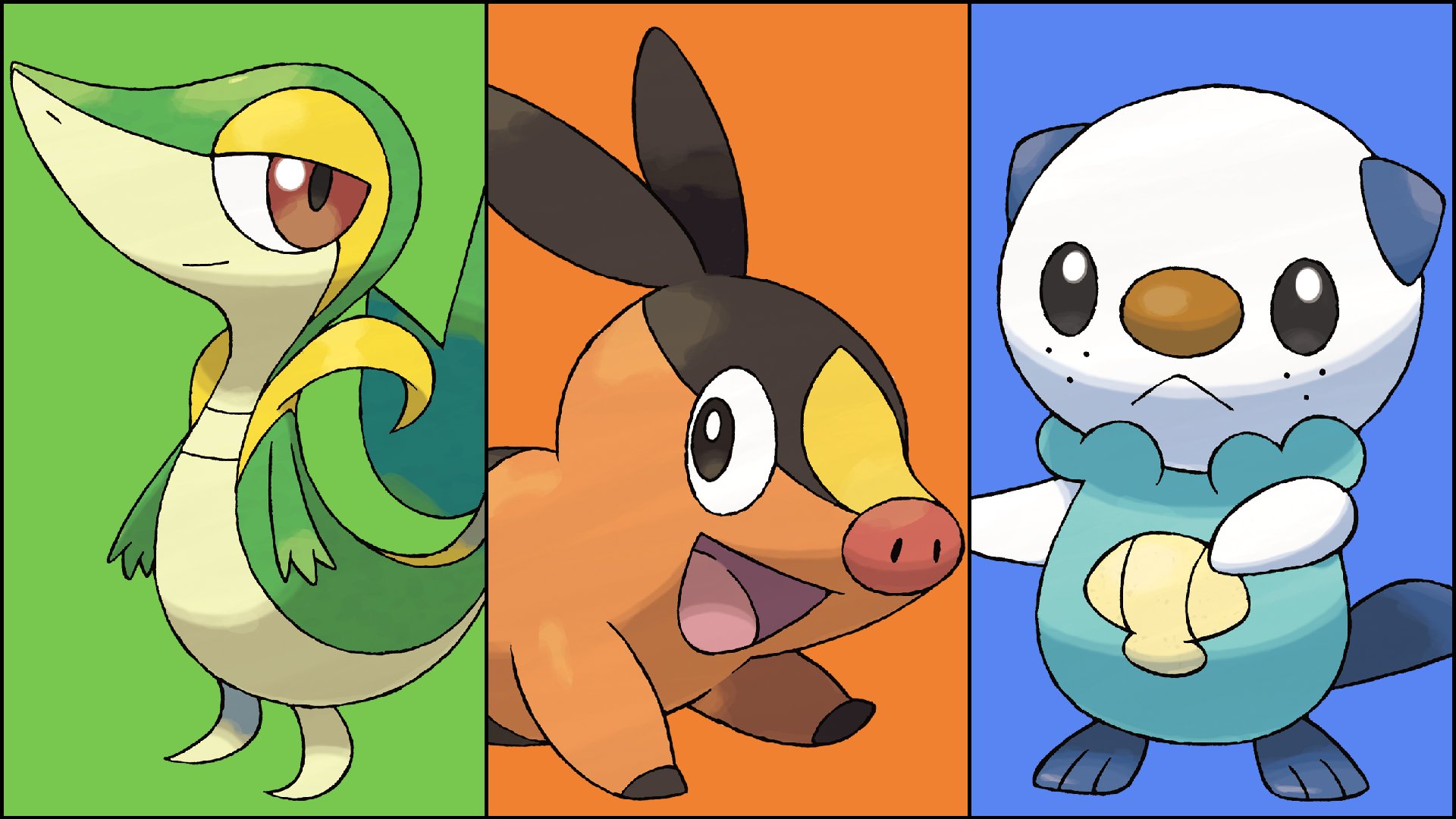 Pokemon Black And White 2 Starters Pokemon All Starters Up To Gen 8 By