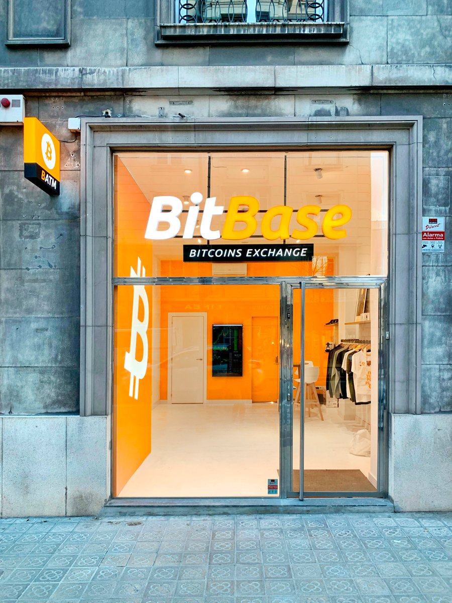 Hoy hemos abierto nueva tienda @BitBase_es en Barcelona, calle Balmes nº  237. Visítanos y te asesoremos con tu compraventa de #Bitcoins. To the  moon! 🚀 @CoinATMRadar #CoinATMRadar #bitcoins #bitcoin #hodl #hodling  #bitcoincash #