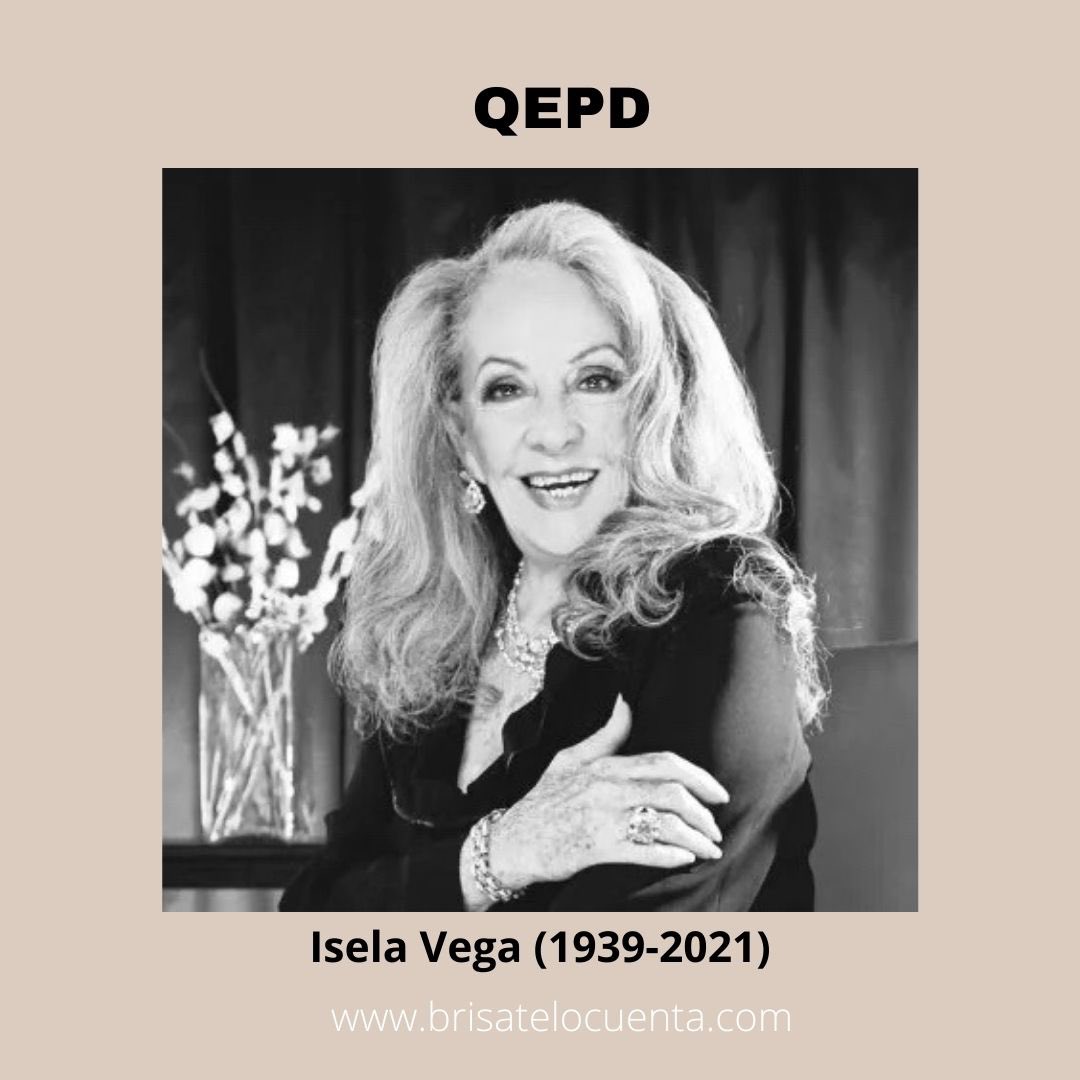 BrisaCuenta's tweet photo. Murió a los 81 años la actriz Isela Vega, víctima de cáncer.
#IselaVega #qeps #dep #actrizmexicana #CineMexicano https://t.co/r8OoxDQLuu
