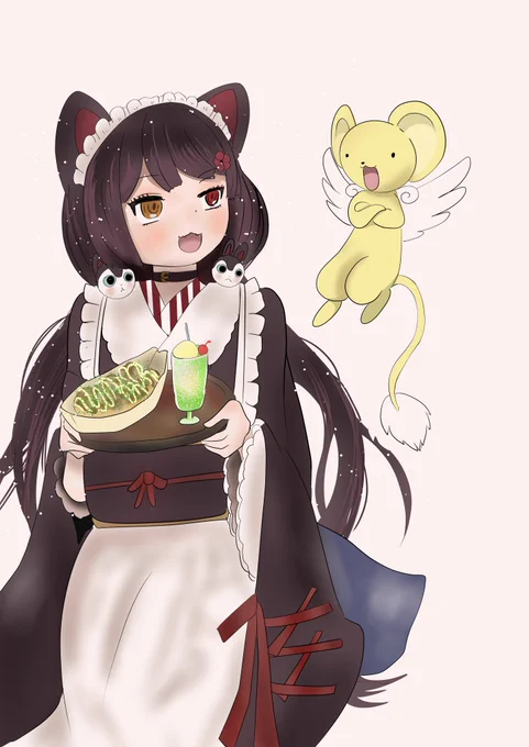 実は同郷かつ顔見知りのこのお二人
#戌亥とこ #いぬいらすと #ケロちゃん 