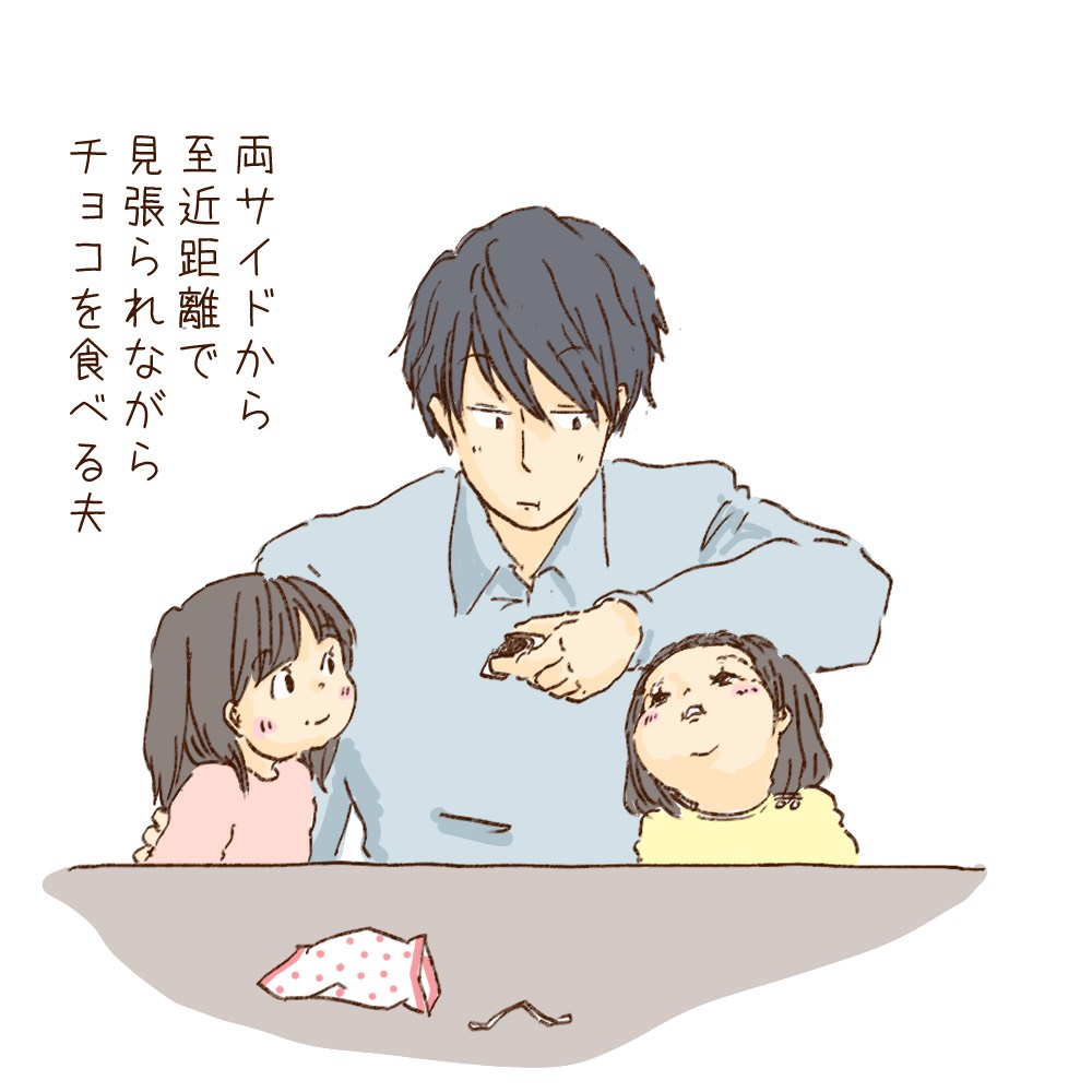 今更ながらバレンタインの時の様子 