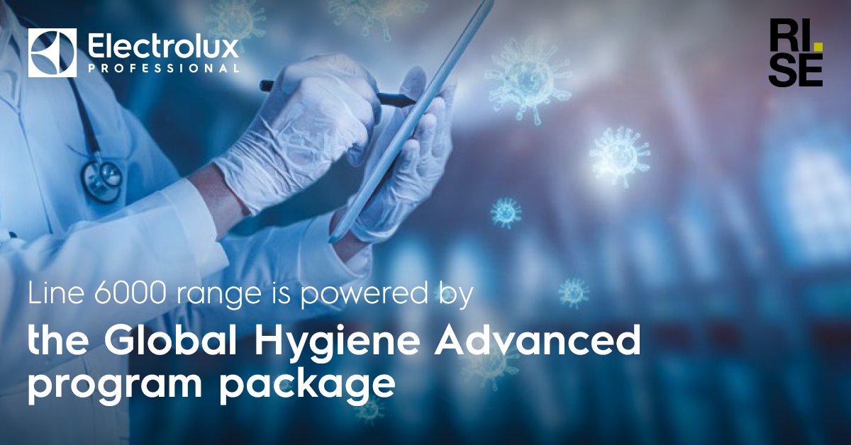 #DidYouKnow that our Line 6000 washers and dryers range is powered by the Global Hygiene Advanced program package? This means that with every laundry installation, we can guarantee clean and disinfected linen 🧼 fal.cn/3dUaT 

 #LaundrySolution #Hygiene