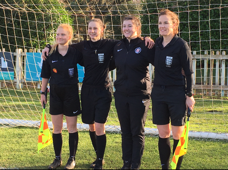 GlosFA's tweet photo. The @FA's #GameplanforGrowth committed to increasing the number and diversity of women refereeing the sport at all levels by developing The @FA refereeing structure. Read the experiences of one our young referees, Lili Vaughan 👇
https://t.co/dJrsrhIRHz
#InternationalWomensWeek https://t.co/qNh8jmRYGr
