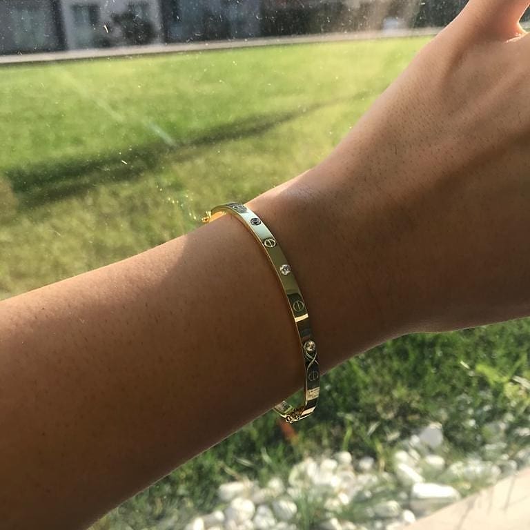 Cartier gümüş bileklik 🥰