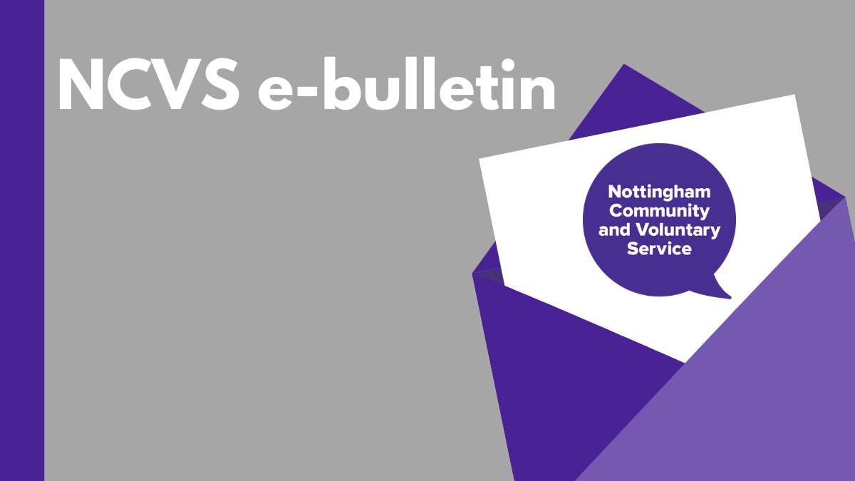 NottinghamCVS's tweet photo. Our fortnightly e-bulletin is live and it's a bumper edition!

It's packed with news and updates from across Nottingham's VCSE sector plus info on the latest funding and training opportunities.

Give it a read here https://t.co/3lzzRyfQym

If you're tagged, you're included! https://t.co/tZiaLCXiiY