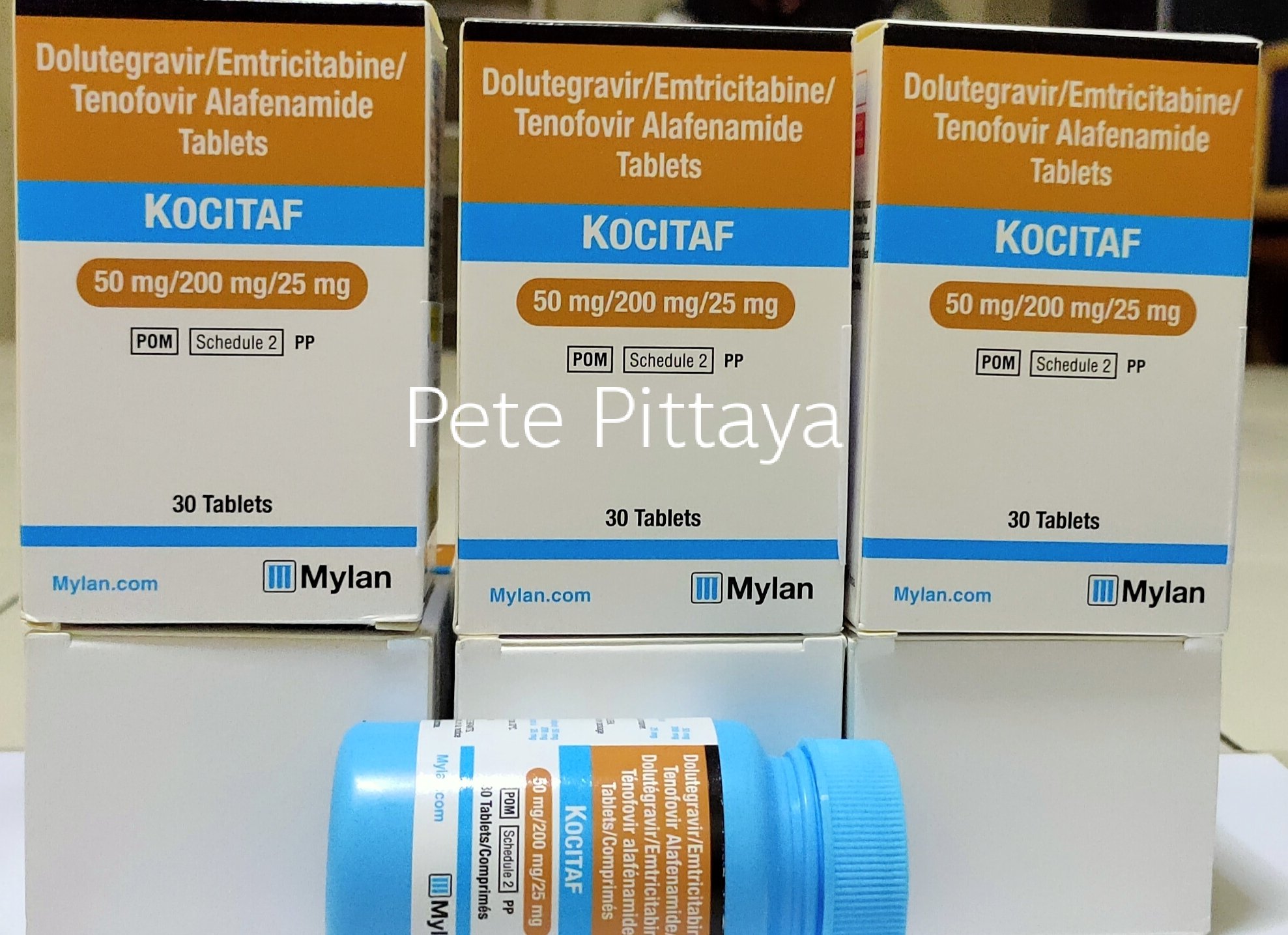 Pete Pittaya on Twitter "KOCITAF Dolutegravir /emtricitabine/tenofovir