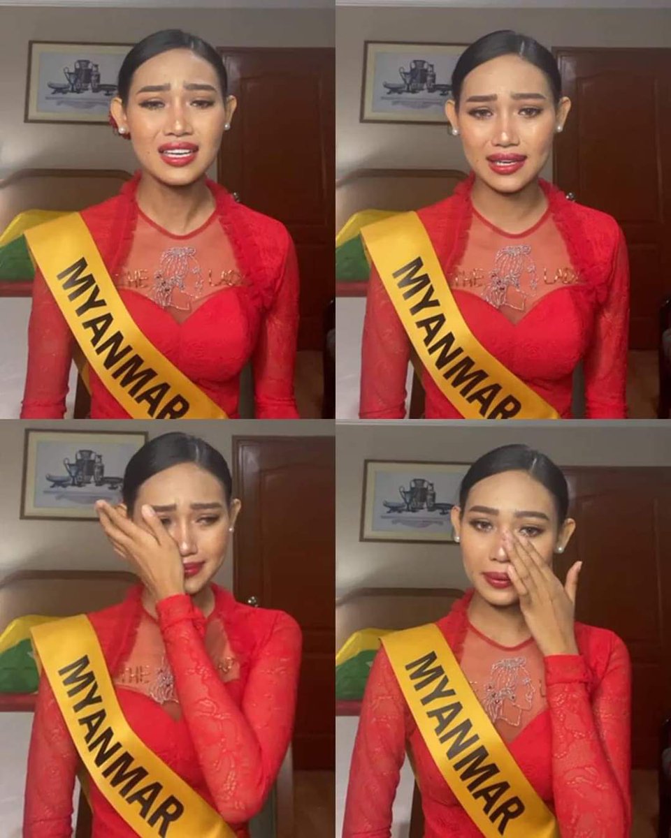 Amp On Twitter Miss Grand Myanmar 2020 Han Lay Was Cried A Lot When She Remembered The Current Situation In Her Country Myanmar Savemyanmardemocracy Missgrandmyanmar Https T Co Bwnenj69fc