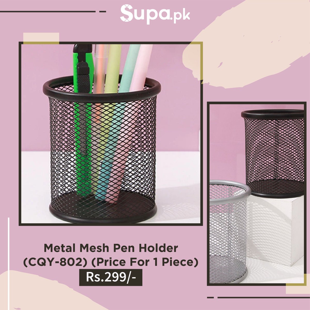 'Features Unique Design, This Holder Is Durable.'

Order Now: bit.ly/30qpJay

#penstands #penstand #gift #gifts #craft #craftingideas 
#diy #art #pen #giftideas #customizedstands #recyclingmaterials #onlineshop #superiorshopping #onlineshopping #supa #supapk