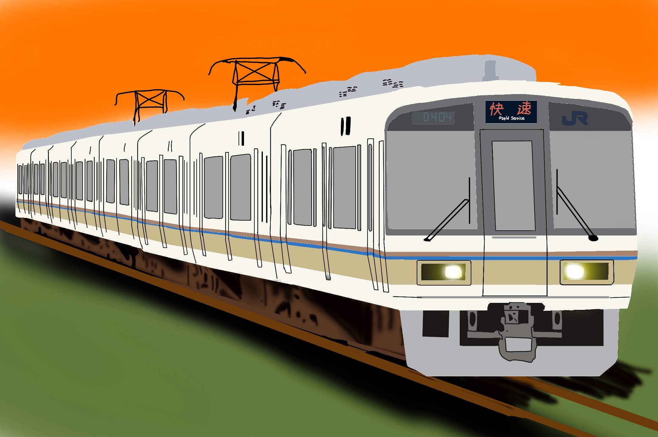 モアイ 車体の色が難しかった 西日本では好きな車両です Jr西日本 221系 鉄道イラスト 描き鉄 鉄道 鉄道好きな人と繋がりたい 絵描きさんと繋がりたい デジタルイラスト イラストグラム T Co Krri5ib0at Twitter