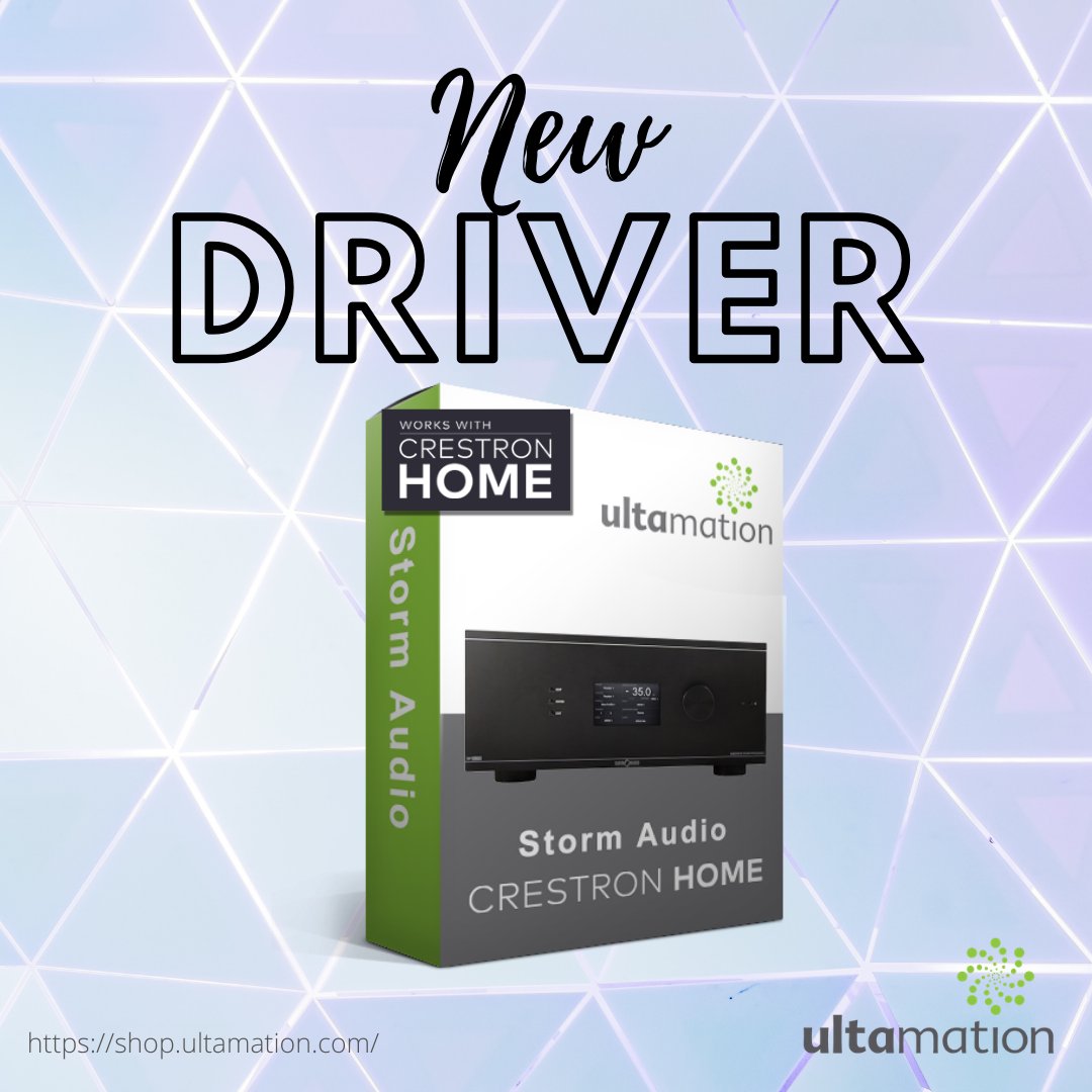 Ultamation's tweet image. For best in class audio processing look no further than @StormAudioFR , now controllable through #CrestronHome with our latest @Crestron driver. 
buff.ly/3vaq7YJ
#CrestronControl #CrestronSystems #HomeAutomation #SmartHome