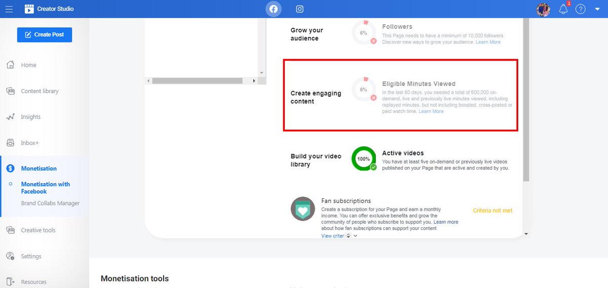 shil_diptanu's tweet photo. Facebook Update New In-Stream Ads Monetization Eligibility Criteria For Facebook Creators😱
#facebookmonetization
#facebooknewupdate
#facebookpage
#facebook
#facebookforcreators #socialmedia #facebookmonetizationupdate
@MattNavarra https://t.co/EqleWgd7Yo