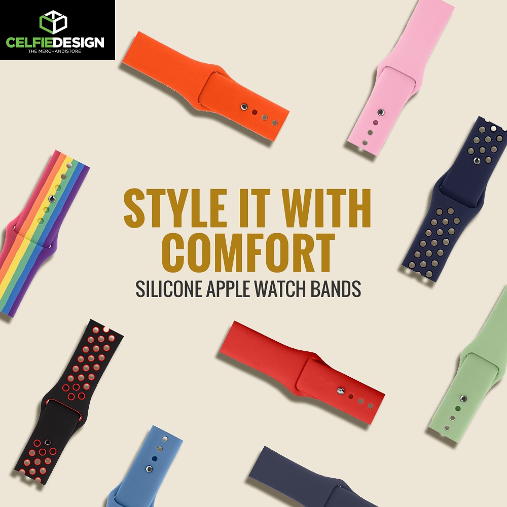 Celfidesign's tweet photo. Style your Apple Watch with the comfiest Silicone Straps from Celfie Design.
Shop yours now on https://t.co/LexRxBlOvD
.
.
.
.
#applewatchbands #apple #applewatch #comfiest #stylishwatchbands #applewatchstraps #watchstraps https://t.co/5sOo8TFnhu