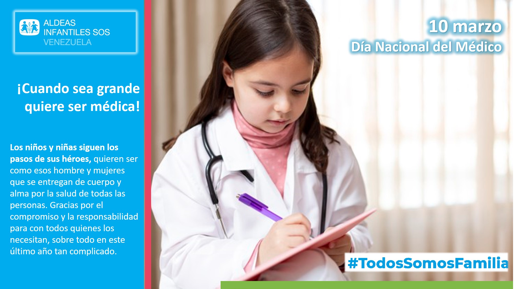 Por qué esta niña de 10 años quiere ser doctora