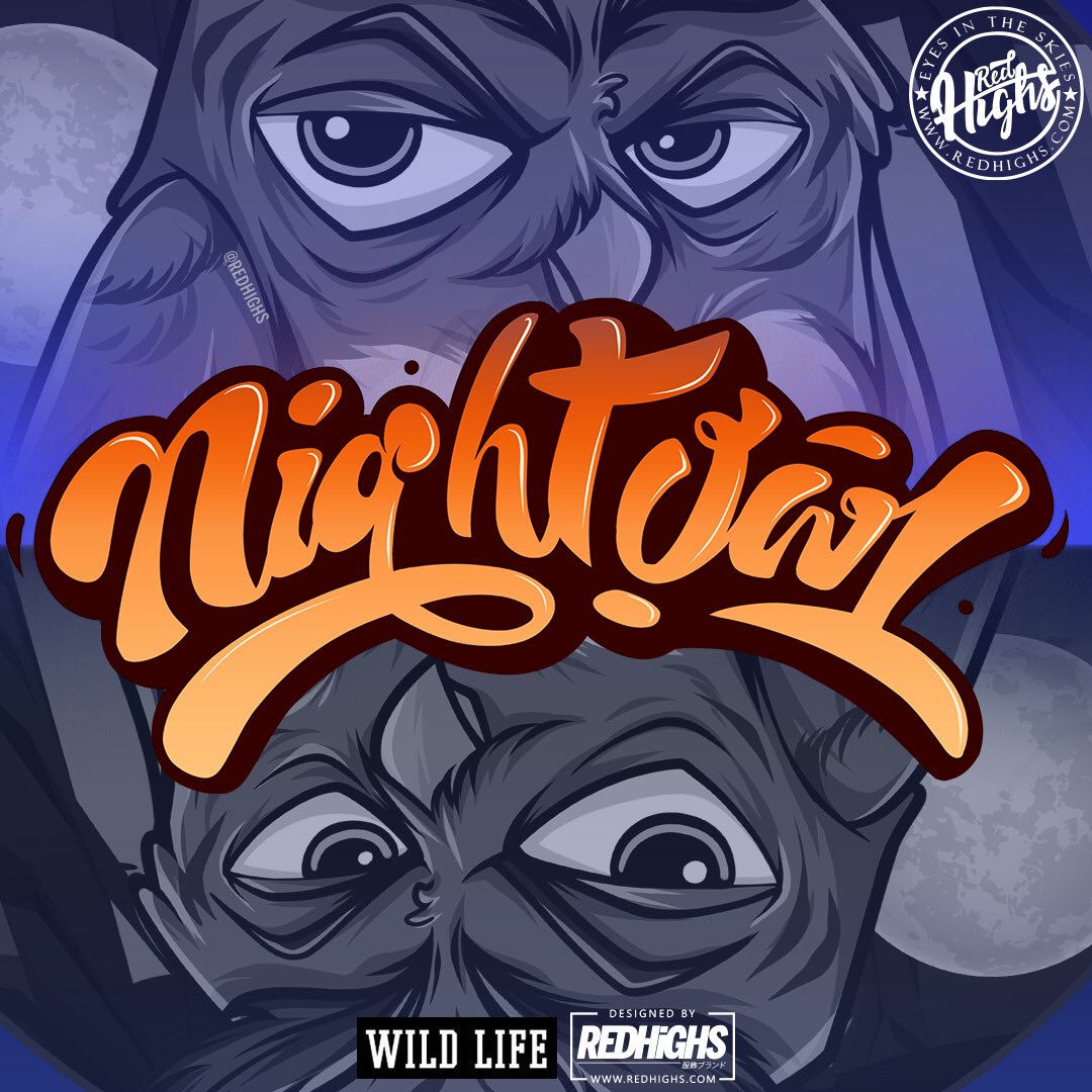 HighsRed's tweet image. 🦉 NightOwl🌿 made for @STINJE and #wildlife / good new coming soon ... ☺️🌱
✏️ by @HighsRed 
.
.
#nightowl #owl #handlettering #lettering #stinje #wildlife #wild #cookiessf #vibespapers #berner415 #redhighs #cartoonart #cartoonartist #digitalart #ineedlogo #logodesigner