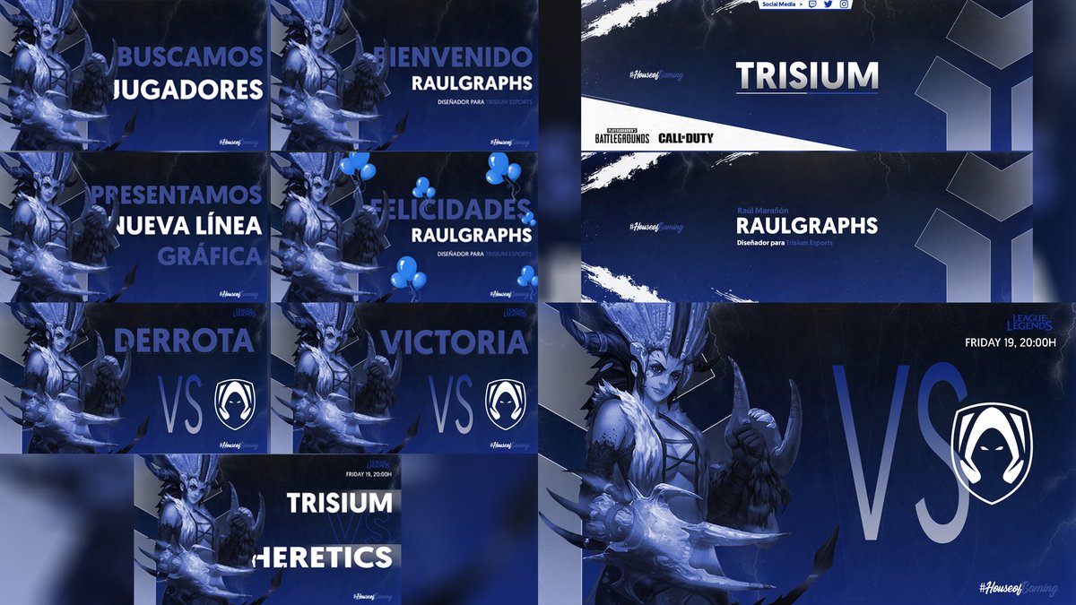 Trisium's tweet photo. 💣¡BOMBA!💣

¡Presentamos nuestra nueva línea gráfica! La nueva era del Club ya está aquí. Esperamos que os guste tanto como a nosotros!!🔥

#HouseofGaming https://t.co/WpZrZZrVsl