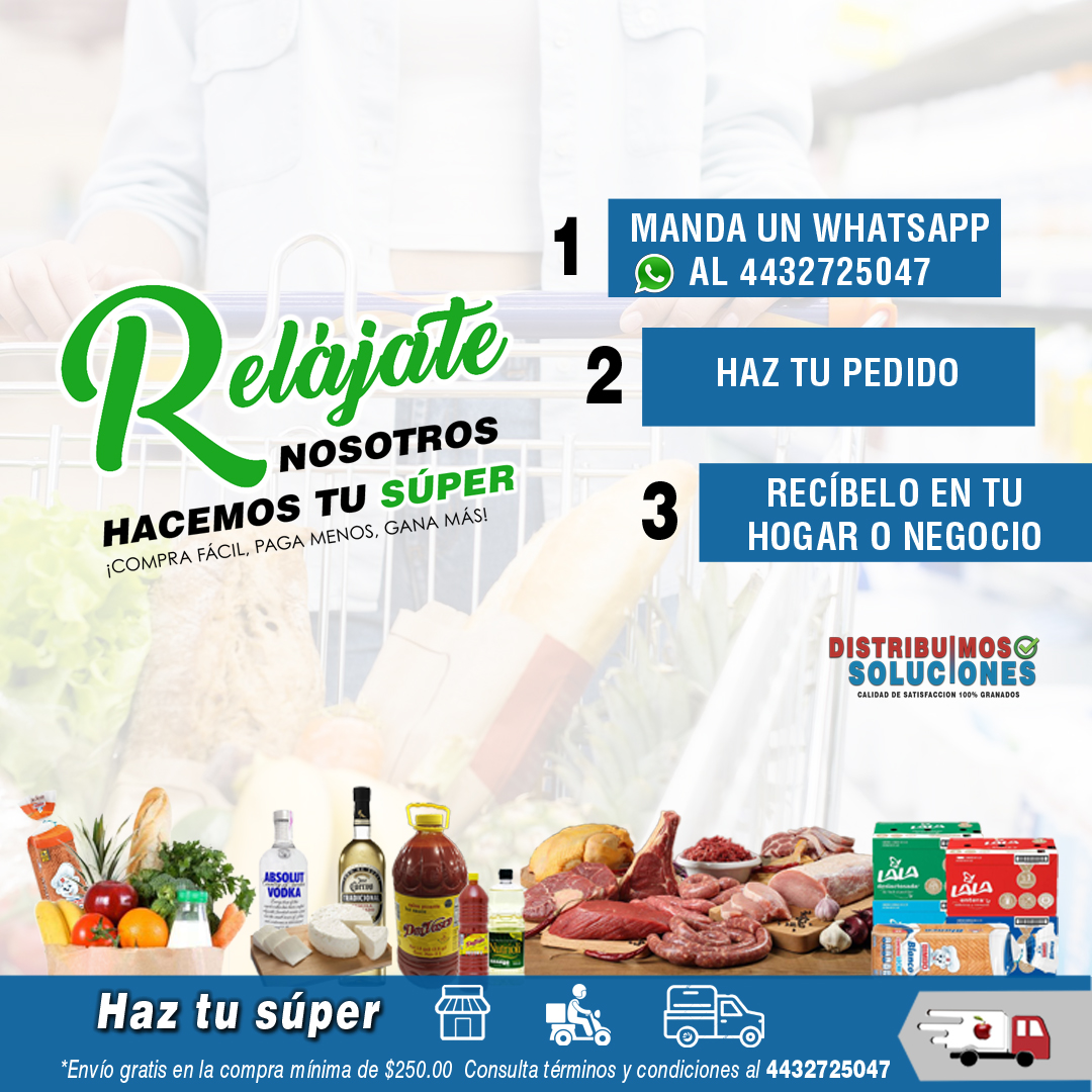 Frutilover, recuerda que contamos con servicio a domicilio, para que no tengas que salir de tu casa para hacer tus compras.

 Comunícate con nosotros vía whatsApp haciendo clic aquí wa.me/524432725047

#DistribuidoraGranados #HazBarrio #MoreliaDeMisAmores