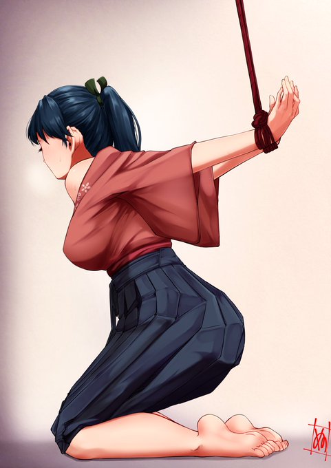 鳳翔+縄
#どこかの誰かに刺さればそれで良い 