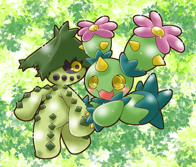 サボテンポケモンのtwitterイラスト検索結果