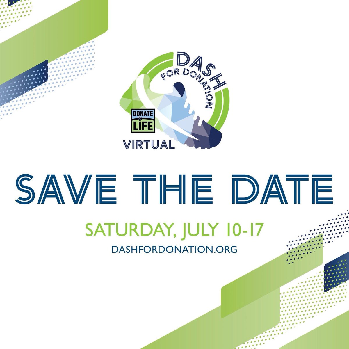 LifelineofOhio's tweet photo. SAVE THE DATE

The most meaningful 5K, Lifeline of Ohio’s Dash for Donation, is going virtual – again! The eight-day event will kick off Saturday, July 10 and continue through Saturday, July 17.

Registration will open in early April – stay tuned for more info! https://t.co/e736RiY0hi