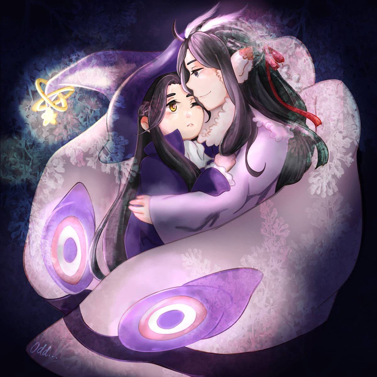Mothxian and WizardJi from the Montage badge design