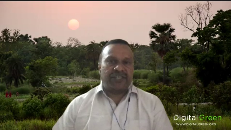 FAOstatistics's tweet photo. #HappeningNow #CCP74 Digitalization Food &amp; Agricultural Markets &amp; Trade

Shifting to farmers' perspective adoption #DigitalAgriculture. Krishnan Pallassana, 🇮🇳 Digital Green. "#COVID19 caused faster digitalization to reach out to farmers, extension services more demand driven https://t.co/U4KI97SgLu