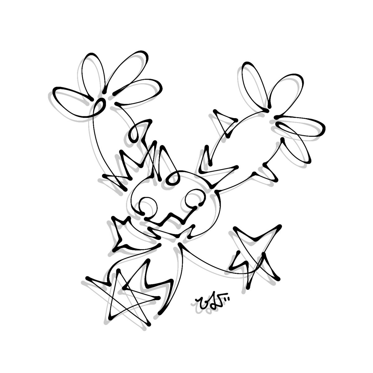 Twoucan ポケモン一筆描き の注目ツイート イラスト マンガ コスプレ モデル Twoucan ポケモン一筆描き の注目ツイート イラスト マンガ コスプレ モデル