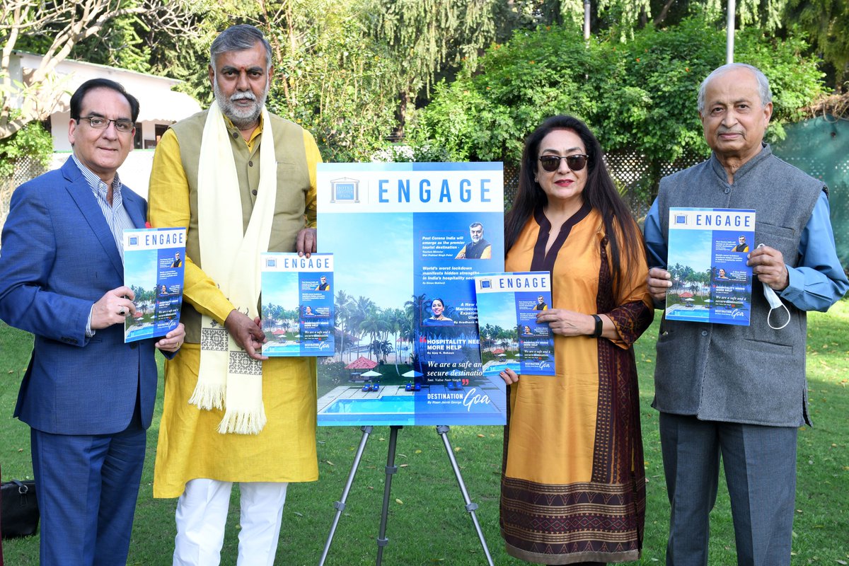 ConsociaA's tweet photo. We congratulate the Hotel Association of India (HAI), for the launch of ‘HAI ENGAGE’ India’s industry-driven, hospitality-focused magazine. 

Get the complete magazine here- https://t.co/qbA6ThOg8d

#ConsociaAdvisory #clientdiaries #clientpost #inspiration #proudconsocian #proud https://t.co/yUe7R5fq71