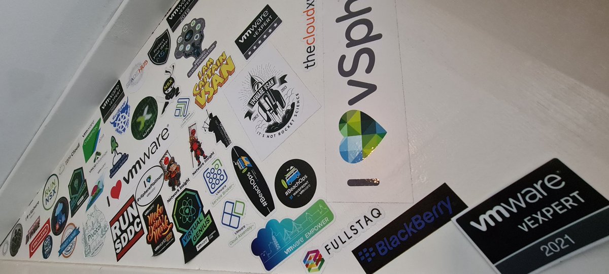 Ronald_Nutanix's tweet image. Thanks @VirtualG_UK ! The #StickerWall is expanding slowly but surely... #vExpert #vCommunity #VMware.