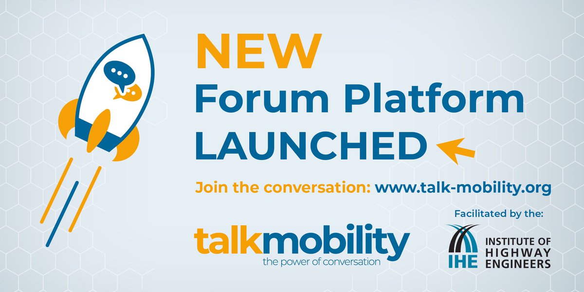H2H (@weareh2h) on Twitter photo We’re so pleased to finally go live with our new online forum for the highways industry - discuss, share, engage - talk-mobility.org #jointheconversation with <a href="/TheIHE/">Institute of Highway Engineers</a> We’re so pleased to finally go live with our new online forum for the highways industry - discuss, share, engage - talk-mobility.org #jointheconversation with <a href="/TheIHE/">Institute of Highway Engineers</a>
