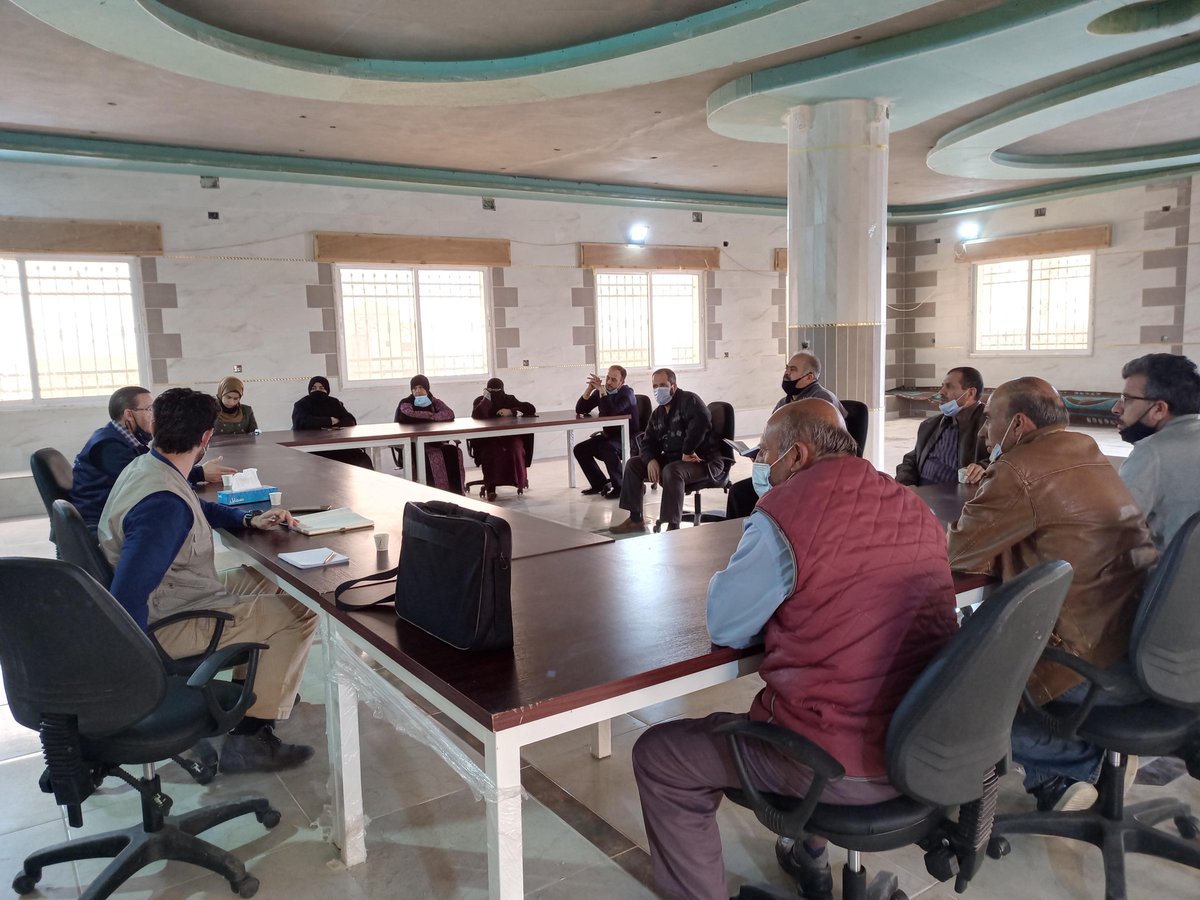 FAOJordan's tweet photo. #HappeningNow:
Building upon the activities of the @SwissDevCoop funded project in #AlMafraq #Jordan, FAO is conducting #Farmer_Field_School workshops to support the Water User Association in Al Ghadeer Al Abyad Dam area to enable #farmers to access #Good #Agricultural Practices https://t.co/0a09khRs9K