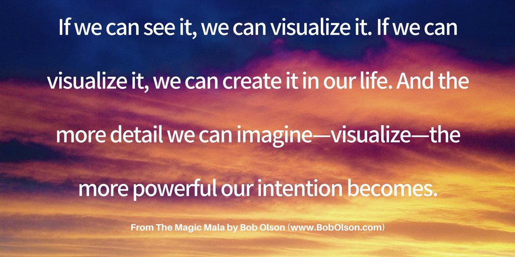 bobolson's tweet image. BobOlson.com #TheMagicMala #visualization #PowerOfIntention