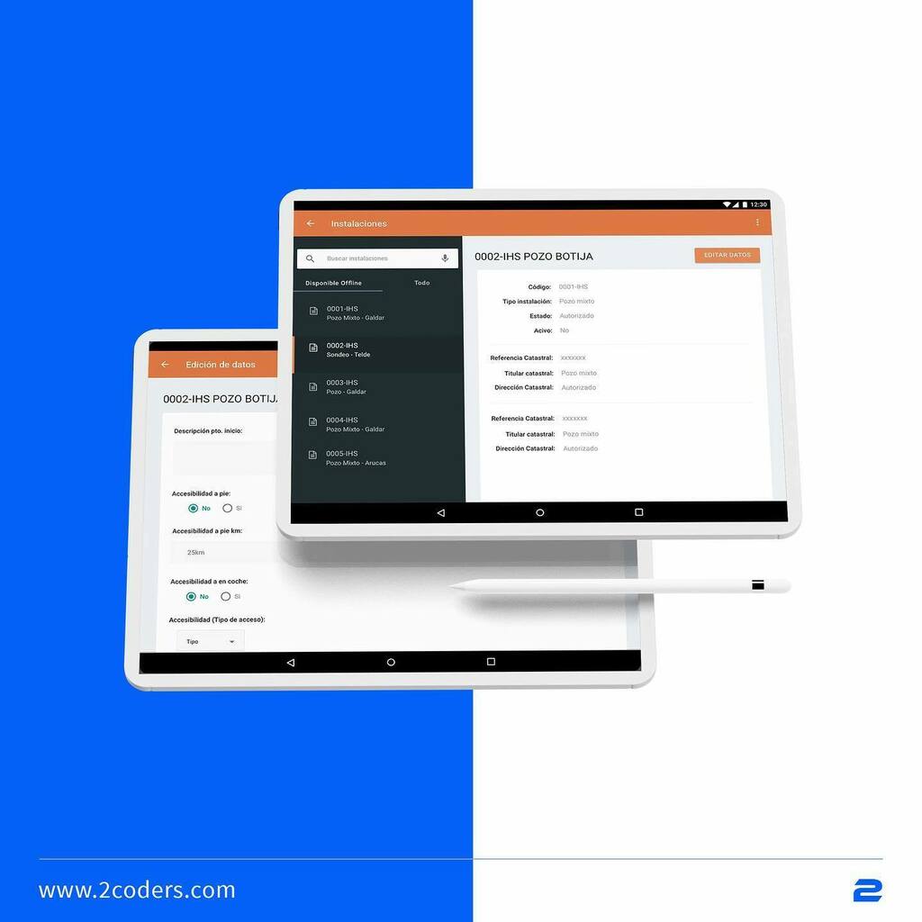 2coders's tweet image. En #2Coders realizamos software a medida. Damos soluciones digitales a tus necesidades de negocio, ya sean corporativas o técnicas 🤓 Un ejemplo de ello fue la APP nativa que desarrollamos, junto a la web de empresa, para #SistemaIngeniería. Una aplicac… instagr.am/p/CMPSjMflTUP/