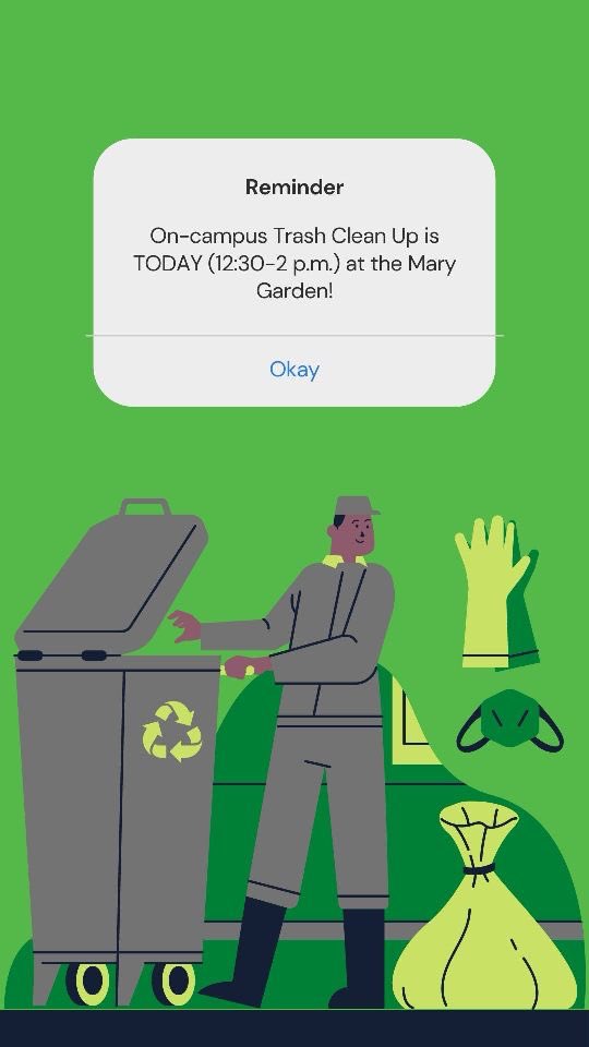 HurstHabitat's tweet photo. Campus clean-up TODAY! All are welcome to join us- sign-ups or previous Habitat experience aren’t required. We’ll have gloves and trash bags available, and can sign service hour paperwork. Thanks, Lakers! ☘️ #carpediem #habitat #mercyhurst https://t.co/zDWo8yePQj