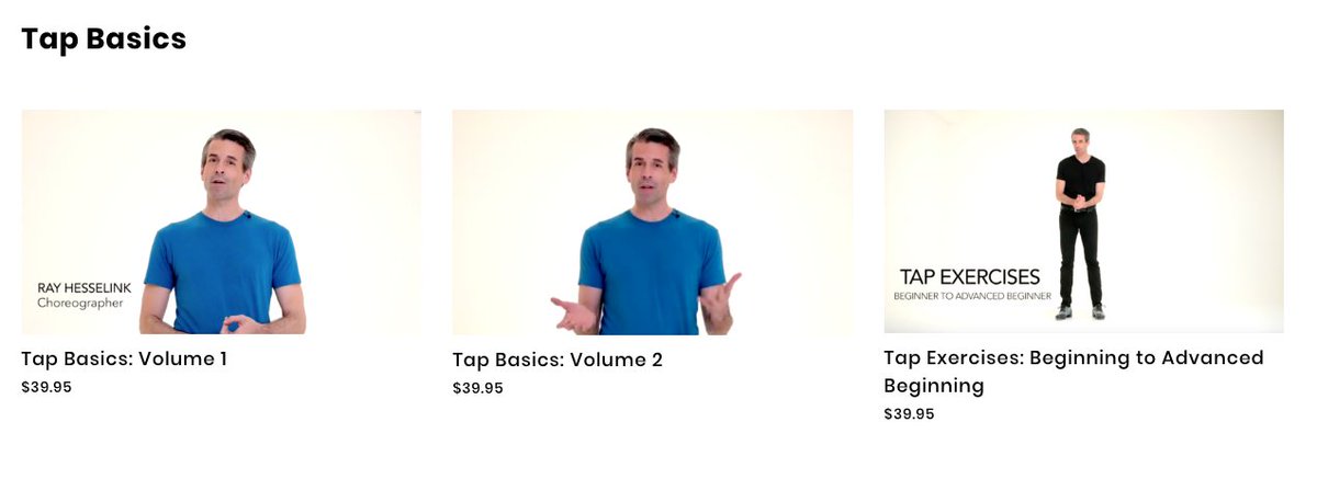 RayHesselink's tweet image. GET BETTER AT TAP DANCE with Ray's INSTRUCTIONAL TAP VIDEOS TapDanceU.com 
Use DISCOUNT code "LEARNTAP" &amp;amp; receive 15% off entire purchase! BASICS, EXERCISES, TURNS, PULLBACKS...#tap #tapdance #onlinedanceclasses #onlinetapclasses