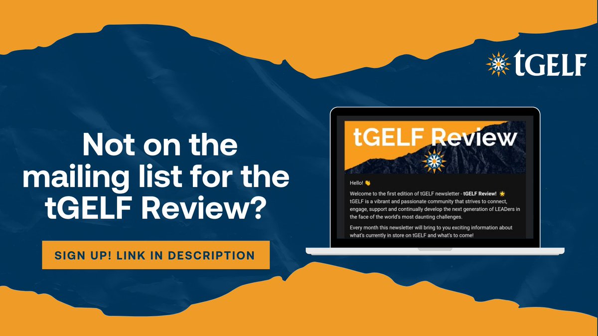tGELF's tweet photo. Not signed up for our latest insights? Join our monthly tGELF Review for updates, exciting projects, and more via: https://t.co/sT9jHoBLqP
#launch #newsletter #news #community #updatesandmore #LEAD #review #communitybuilding #communitysupport https://t.co/dXogs0qpcX