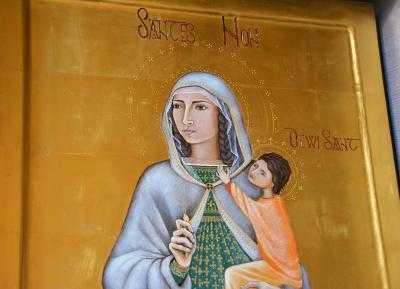 StDavCathLib's tweet photo. For #WomeninChurches hour today we share #StNon mother of #StDavid #DewiSant and whose day falls on 5th March, appropriately between #StDavidsDay 1st March and #InternationalWomensDay #DyddRhyngwladolMerched 8th March. https://t.co/U324vGgMrB