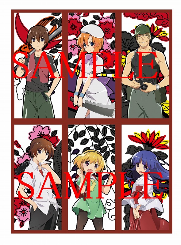 Tvアニメ ひぐらしのなく頃に卒 6 19開催綿流し祭22 ひぐらしのなく頃に業bｄ Dvd其の弐 ３月２４日発売 渡辺明夫描き下ろしジャケットは魅音と詩音です ひぐらし命 のシリアルコードやオリジナル花札 其の壱 アニメ描き下ろし絵柄含む12枚