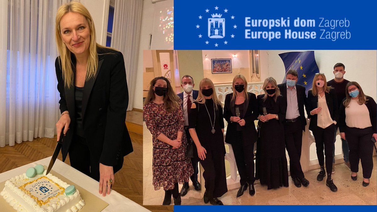 EM_Croatia's tweet photo. 🔹SLAVIMO 30 GODINA EUROPSKOG DOMA ZAGREB 🇪🇺

Želimo se zahvaliti svim našim suradnicima, prijateljima i posjetiteljima koji su nas kroz ovih 30 godina podržavali. Omogućili ste nam da s godinama steknemo titulu vodeće nevladine udruge za promicanje europskih ideja u Hrvatskoj! https://t.co/krWcncwE9n