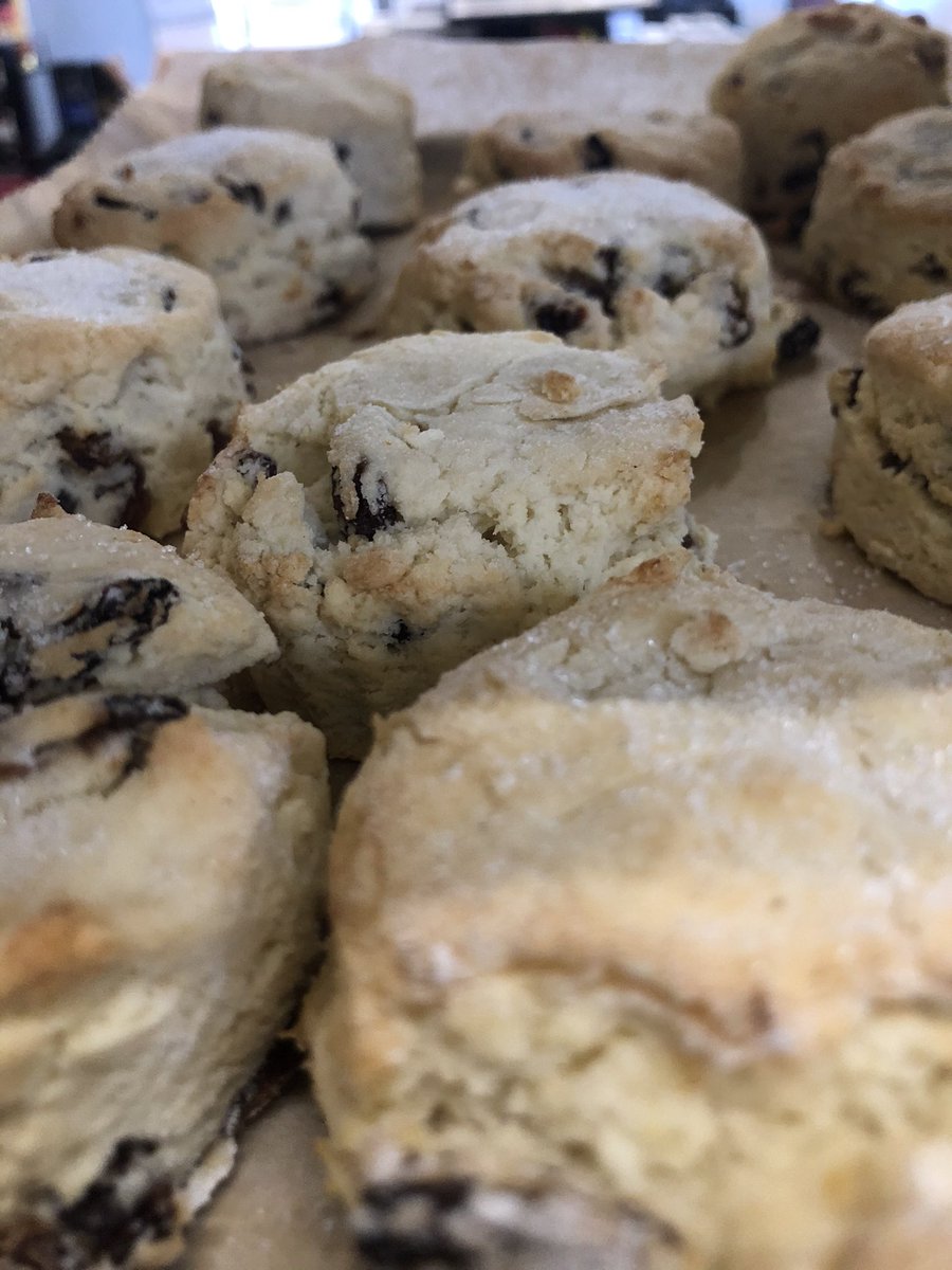 Gluten free, vegan and dairy free scone baking today.. #scones #afternoontea #cromer #glutenfree #vegan #dairyfree